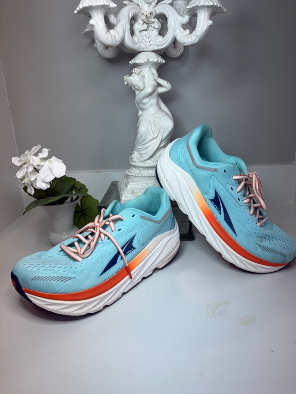 Altra Women's Light Blue & Orange Running Shoes